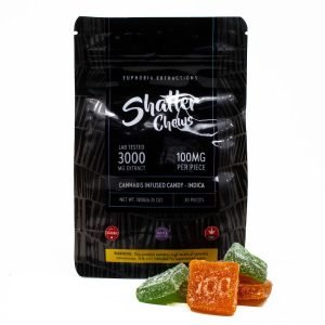 SHATTER CHEWS - 3000MG INDICA | SALE: 2 FOR 200$