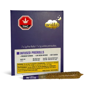 WILLO MOONROCKS - 7 PACK PRE ROLLS *INDICA*
