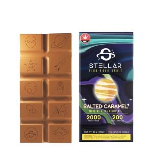 STELLAR SALTED CARAMEL BAR – 2000MG