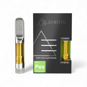 ELEMENTS PLATINUM KUSH 1200MG CARTRIDGE – INDICA | SALE: 4 FOR $120