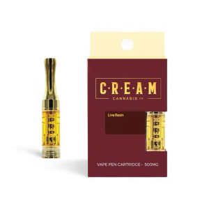 CREAM WHITE FIRE OG 500MG LIVE RESIN CARTRIDGE – SATIVA