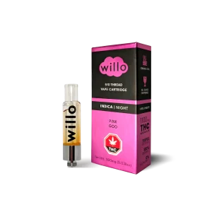 WILLO PINK GOO 1100MG CARTRIDGE – INDICA | SALE: BUY 3 GET 1 FREE