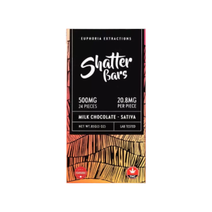COOKIES AND GREEN SHATTER BAR – SATIVA 500MG