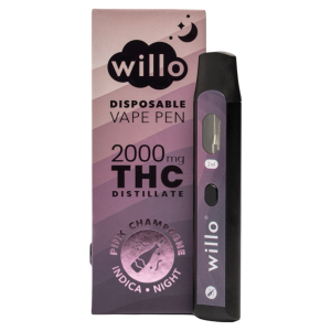 WILLO PINK CHAMPAGNE 2 GRAM DISPOSABLE – INDICA
