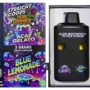 STRAIGHT GOODS 6 GRAM DUAL CHAMBER DISPOSABLE