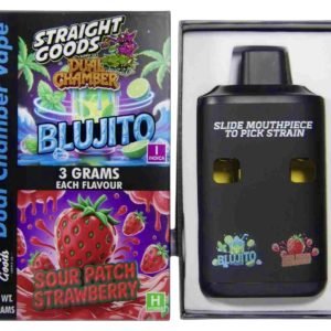 STRAIGHT GOODS 6 GRAM DUAL CHAMBER DISPOSABLE