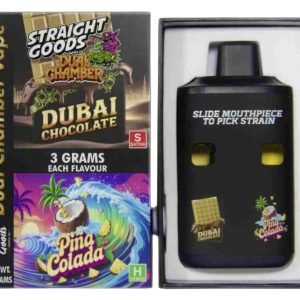 STRAIGHT GOODS 6 GRAM DUAL CHAMBER DISPOSABLE