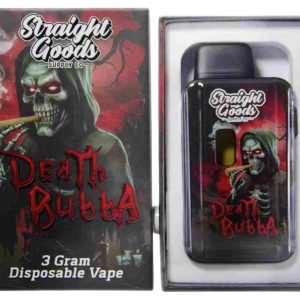 STRAIGHT GOODS DEATH BUBBA 3 GRAM DISPOSABLE – INDICA | SALE: BUY 3 GET 1 FREE