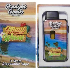 STRAIGHT GOODS MAUI WOWIE 3 GRAM DISPOSABLE – SATIVA | SALE: BUY 3 GET 1 FREE