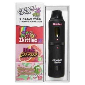 STRAIGHT GOODS 9 GRAM DUAL CHAMBER DISPOSABLE