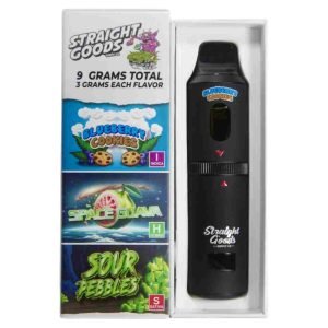 STRAIGHT GOODS 9 GRAM DUAL CHAMBER DISPOSABLE
