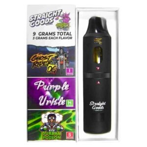 STRAIGHT GOODS 9 GRAM DUAL CHAMBER DISPOSABLE