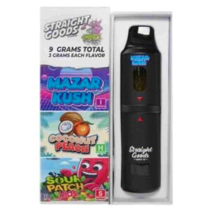 STRAIGHT GOODS 9 GRAM DUAL CHAMBER DISPOSABLE