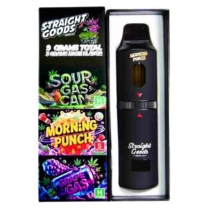 STRAIGHT GOODS 9 GRAM DUAL CHAMBER DISPOSABLE