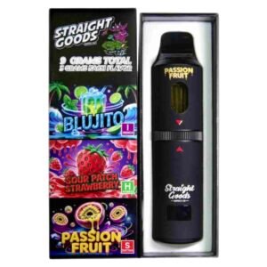 STRAIGHT GOODS 9 GRAM DUAL CHAMBER DISPOSABLE