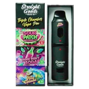 STRAIGHT GOODS 9 GRAM DUAL CHAMBER DISPOSABLE