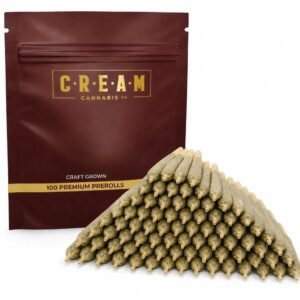 CREAM 100 PACK PRE ROLLS - INDICA