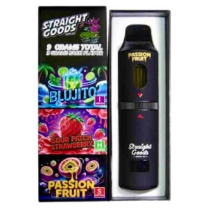 STRAIGHT GOODS 9 GRAM DUAL CHAMBER DISPOSABLE