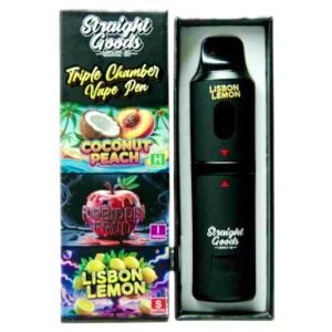 STRAIGHT GOODS 9 GRAM DUAL CHAMBER DISPOSABLE
